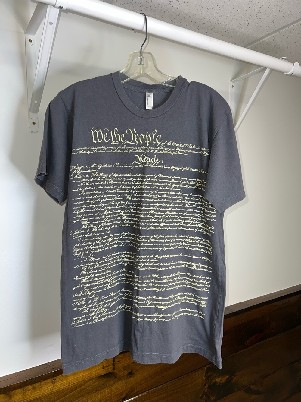 National Archives US Constitution 'We the People' Short‎ Sleeve T‑Shirt- M